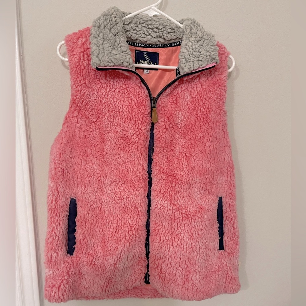 Simply Southern Faux Fur Vest
